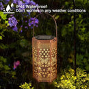 2 Pack Butterfly Solar Lanterns Garden Decor - Birthday Gifts for Women Mom Grandma, Butterflies Solar Lantern Outdoor Waterproof Hanging Solar Lights Outside for Yard, Patio, Lawn, Yard by GreenHaven Gardens