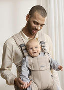 BabyBjörn Baby Carrier Harmony, Woven mélange, Light Beige | 3-in-1 Ergonomic Baby Carrier; Newborn, Facing-in, Outward-Facing, and Back Carrying Positions Supported (7-40 lbs), Newborn to Toddler by TinyTreasures Baby Boutique