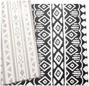 Cushmat Stylish Reversible Foam Play Mat (Large, Crystals - Black Grey) - Soft, Waterproof, Durable Play mat for Infants, Babies, Toddler, Kids & Grownup - 6.5ft x 4.5ft by TinyTreasures Baby Boutique