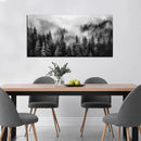Black and White Canvas Wall Art for Office,Forest Wall Art for Bedroom Above Bed 24 x 48 Inch by CozyNest Decor