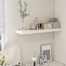 White Floating Shelves for Wall - 48 Inch Wide x 12 Inch Deep Wall Shelves Set of 1 - Rustic Wood Shelves for Living Room, Bathroom, Laundry Room, Bedroom, Kitchen, Home Office by CozyNest Decor