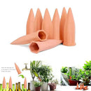 10 Pcs Clay Self Watering Planter Insert Self Watering Spikes Vacation Plant Watering Devices Used in Holidays by GreenHaven Gardens