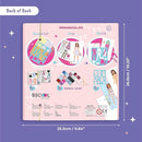 BSCOOL Fashion Studio Drawing, Coloring & Little Designer Creativity Book for Kids 4 and Up with Stickers, Stencils, Textures - Creative Fashion Design Sketchbook for Girls by TinyTreasures Baby Boutique