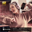 OneOdio A70 Bluetooth Over Ear Headphones, Wireless Headphones w/ 72H Playtime, Hi-Res, 3.5mm/6.35mm Wired Audio Jack for Studio Monitor & Mixing DJ Guitar AMP, Computer Laptop PC Tablet - Rose Gold by TinyTreasures Baby Boutique