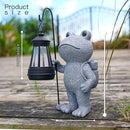 Garden Statue Outdoor Decor, Patio Garden Sculptures & Statues, Resin Outdoor Decor Gift for Women Mom Grandma (Frog) by GreenHaven Gardens