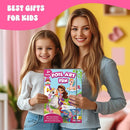 homicozy Art & Craft Activity for Kids-Foil Fun Unicorn & Princesses,No Mess Art Crafts for Girls,DIY Foil Foam Stickers,Creative Activity Kits,Kids Travel Toys,Gifts for Girls & Boys Ages 4-10 by TinyTreasures Baby Boutique