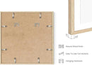 HAUS AND HUES Beige Square Frame Set of 1-16x16 by CozyNest Decor