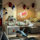 Cow Neon Sign Dimmable Tilted Cow Head LED Light Sign for Wall Decor USB Powered Funny Animal Neon Light for Farmhouse Bedroom Living Room Cafe Home Party Bar Animal Lovers (16.5 * 12.6 In) by CozyNest Decor
