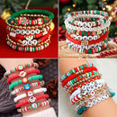 1480pcs Christmas Polymer Clay Beads Charms Friendship Bracelet Necklace Earring Jewelry Making kit, Accessories for Arts Crafts DIY Gifts for Women Girls by TinyTreasures Baby Boutique
