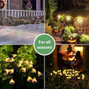 Nacome Solar Garden Lights for Outside – Landscape Decor,Yard Patio Decoration, Waterproof Swaying Bumble Bee(2Pack), Mom Gifts for Women by GreenHaven Gardens