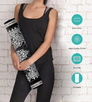 Non Slip Yoga Mat TPE Workout Mat for Men Women, Thick Workout Mat with Carrying Strap, Fitness Mats for Exercise, Yoga, Fitness, Pilates, Floor Workouts (72" x 24" x 6mm) by TinyTreasures Baby Boutique