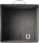 Amazon Basics Collapsible Fabric Storage Cubes Organizer with Handles, Sturdy, Gray, 10.5-x-10.5-x-11-inch, Pack of 6 by CozyNest Decor