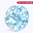 Joiedomi 600 LED Christmas Lights Outdoor,197 FT Cool White Christmas Tree Lights with 8 Modes Timer, PVC Clear Wire String Lights with Reel for Indoor Outdoor Holiday Xmas Eve Night Decorations by GreenHaven Gardens