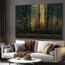 SIGNWIN 46"x60" Extra Large Framed Wall Art Magical Firefly Forest at Twilight, Enchanted Nature Scene for Home Living Room Bedroom Decor (Frame Assembly Required) by CozyNest Decor