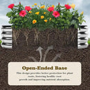 Galvanized Metal Planter Raised Garden Bed Kit for Gardening Outdoor，8x2x1ft Planter Grow Garden Box Raised Flower Bed，Long Vegetable Clearance Herb Raised Garden Beds for Gardening by GreenHaven Gardens