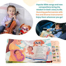 GO GO Songs of Creation and Praise: Christian Baby Books with 8 Songs, Singing Toy, Sound Play for Ages 1-5, Musical Learning, and Interactive Praise Gift for Kids, Bible for Toddlers 1-3 by TinyTreasures Baby Boutique