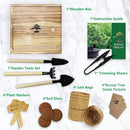 Bonsai Tree Kit, Wooden Gift Box Indoor Bonsai Tree Starter Kit with Tools & Japanese Plants Seeds, Growing DIY Gardening for Plant Lovers (Plant Lover Gift) by GreenHaven Gardens