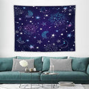 HZOHNAGO Boho Sun Moon Tapestry Purple Blue Sun Stars Galaxy Pattern Printed Wall Tapestry Wall Hanging for Bedroom Living Room Dorm 80" W x 60" H by CozyNest Decor