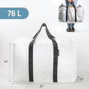CleverMade Under Bed Storage Bag - Collapsible Storage for Shoes and Clothes Easy Use - Heavy Duty Utility Bag Home by CozyNest Decor