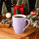 GBHOME 16oz Coffee Mugs Set of 6, Large Ceramic Coffee Mugs for Man, Woman, Dad, Mom, Modern Coffee Mugs Set with handle for Tea/Latte/Cappuccino/Milk/Cocoa. Dishwasher&Microwave Safe,Puple by CozyNest Decor