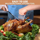 Metal Meat Shredder Claws - BBQ Grilling Gifts for Men & Women, Shredding Claws for Pulled Pork - Christmas Gifts for Dad, Father, Husband by GreenHaven Gardens