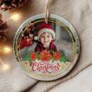 Personalized Baby Christmas Ornament 2025 - Custom Photo Ornament for New Babies - Sweet New Parents, Mom, Dad Keepsake - Christmas, Birthday Gift for Newborn, Boy, Girls, Mom, Dad, Family by TinyTreasures Baby Boutique