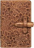 Genuine Leather Passport Holder for Women Men - RFID Blocking Slim Travel Wallet by TinyTreasures Baby Boutique