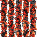 Joyhalo 5 Pack Fall Garland, Halloween Leaves Garland, Black Outdoor Leaf Vine for Mantle, Door Frame,Fireplace and Thanksgiving Decor by CozyNest Decor