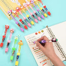 LiYiQ 24PCS Multicolor Pen in One Fun 4-in-1 Cute Pens Bulk Kawaii Cool Ballpoint Pens for Kids Fun Gifts by TinyTreasures Baby Boutique