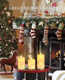 Flameless Candles With Remote, Battery Operated Candles LED Candles with string lights Flickering Candles with Timer, 4‘’ 5‘’ 6‘’ Candle For Seasonal and Festival Celebration’s Candles set of 3 by CozyNest Decor