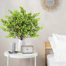 Sggvecsy 10 Pcs Babys Breath Artificial Flowers Gypsophila Bouquets Bulk Real Touch Fake Silk Flowers for Home Wedding DIY Floral Arrangement Kitchen Table Centerpiece Festival Decoration (Green) by CozyNest Decor