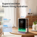 Dreo 8L Smart Humidifiers for Bedroom 600ft², 80H Runtime Warm&Cool Supersized Mist Humidifier for Large Room Indoor, Quiet Whole House humidifier for Baby, Plants, with Alexa/Google, Starlight,HM717S by TinyTreasures Baby Boutique
