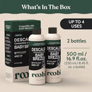 Roobi Descaling Solution Compatible with Baby Brezza. Specially Formulated to Clean & Descale Baby Appliances. Up to 2 Uses per Bottle, 2 Pack. Carbon Neutral. by CozyNest Decor