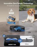 ECOVACS DEEBOT T30S Combo Robot Vacuum and Mop, All in One Cleaning Hub, 11000Pa, ZeroTangle Technology, TruEdge Adaptive Edge, Dual Self-Emptying, Hot Water Washing by CozyNest Decor
