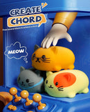 Ruko 1701 Musical Cats Piano Keyboards with Cute Meow Tone, Press Play Music Scale, Fun Music Toys for Kids, for Boys & Girls Age 3 4 5 6 7 8 9, Educational Instrument (8Pcs) by TinyTreasures Baby Boutique