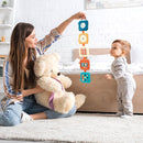 Montessori Busy Board for Toddlers 1-3 | Certified Travel Sensory Toy | Fine Motor Skills Activity Cube for Airplane, Classroom & Home Learning by TinyTreasures Baby Boutique