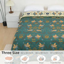 Boho Throw Blanket for Bed - 100% Pure Cotton Ultra Soft Rustic Quilt - Farmhouse Decor Bed Blankets, All Season Rustic Throw for Sofa Couch Chair(60"×80", Bird A) by CozyNest Decor
