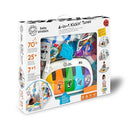 Baby Einstein 4-in-1 Kickin' Tunes Music and Language Play Gym and Piano Tummy Time Activity Mat by TinyTreasures Baby Boutique