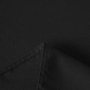 sancua Rectangle Tablecloth - 70 x 120 Inch - Stain and Wrinkle Resistant Washable Polyester Table Cloth, Decorative Fabric Table Cover for Dining Tables, Buffet Parties and Camping, Black by CozyNest Decor