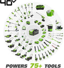 Greenworks 40V 12-Inch Cordless String Trimmer, Battery and Charger Not Included, BST4000 by GreenHaven Gardens