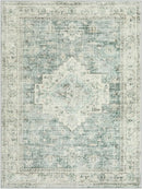 LIVEBOX Washable Area Rug 9x12 Rugs for Living Room Bedroom, Non-Slip Boho Indoor Carpet for Dining Room Office, Low-Pile Farmhouse Soft Carpets for Kids Nursery Playroom, Sage Green by TinyTreasures Baby Boutique