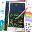 Hockvill LCD Writing Tablet for Kids 8.8 Inch, Toys for Girls Boys Drawing Pad for 3 4 5 6 7 Year Old Kid, Toddler Magnetic Doodle Board Travel Essential Christmas Birthday for Children BluePink by TinyTreasures Baby Boutique