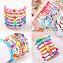 BBita 6680Pcs Clay Beads Bracelet Making Kit, Flat Preppy Beads for Friendship Bracelets, Polymer Clay Beads with Charms for Jewelry Earrings Necklaces Making Kit, Crafts Gifts for Girls Ages 6-12 by TinyTreasures Baby Boutique