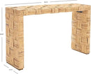 Safavieh Home Collection WIK6502 Console, Natural by CozyNest Decor