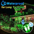 KNONEW Outdoor Christmas Lights 300 LED 99ft String Lights 8 Modes & Memory Fairy Light Plug in Waterproof LED String Lights for Xmas Yard Tree Wedding Party Holiday Decorations(Green) by GreenHaven Gardens