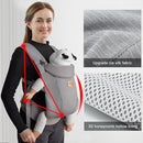 New Upgrade Ergonomic Baby Carrier Newborn Toddler Wrap Carrier,Hands Free Baby Sitting Sling,Breathable,Perfect for Infants/Chest Sling for Babies Shower Gift (Striped Dark Grey, Upgrade-with Belt) by TinyTreasures Baby Boutique