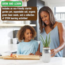 Back to the Roots Self Watering Grow Kit - Glass Hydroponic Planters for Succulents and Cacti Self-Watering System by GreenHaven Gardens