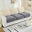 Couch Cushion Covers for L Shaped Sectional Sofa – Softer Chenille Sofa Covers Washable, Non-Slip Stretch Couch Covers & Individual Seat Cushion Slipcovers (3 Piece, Dark Grey) by CozyNest Decor