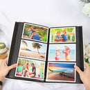 RECUTMS Photo Album 4x6 300 Photos Leather Cover Picture Book with 300 Horizontal Pockets, Slip-in Picture Albums for Family Wedding Baby Vacation (Dark Green) by TinyTreasures Baby Boutique