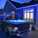 Rope Lights for Outside, 100FT 300 LED Christmas String Lights with Waterproof 8 Modes, Flexible and Connectable Plug in Fairy Lights for Outdoor Indoor Bedroom Patio Party Wedding Decorations, Blue by GreenHaven Gardens